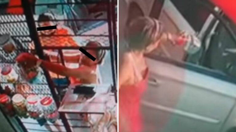VIDEO: Aprovecha distracción del dueño de un Six en Cancún para robarlo, la llaman ‘LadyPaletas’