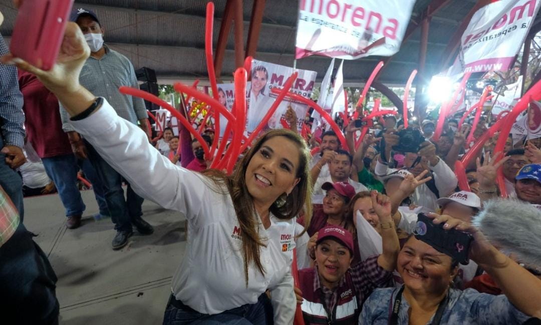 Otra encuesta confirma la abrumadora ventaja de Mara Lezama