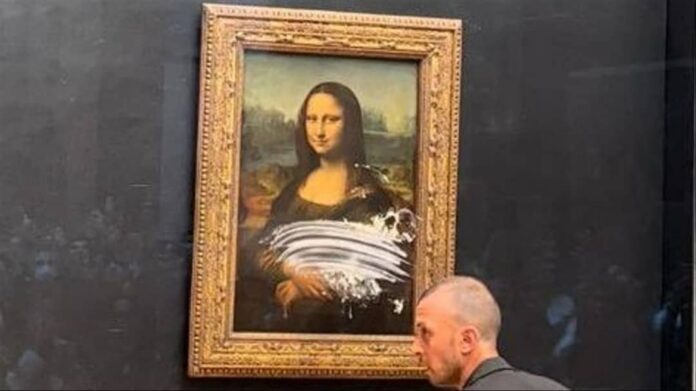 Atacan a la Mona Lisa con un 