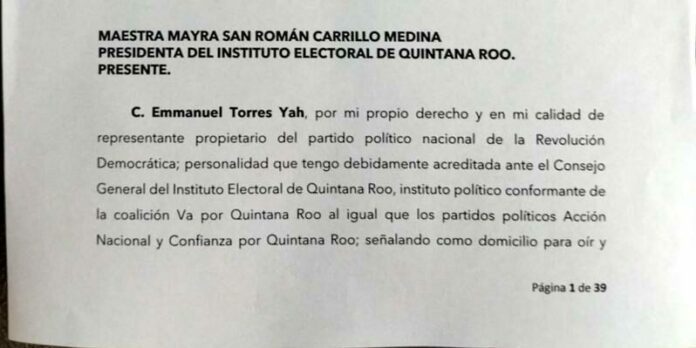 Denuncian a funcionarios municipales de Puerto Morelos por proselitismo en horario laboral