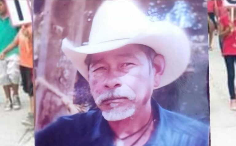 Un líder campesino y ambientalista fue asesinado en Pinotepa Nacional, Oaxaca; sus compañeros de lucha exigen justicia. Foto: Aristegui