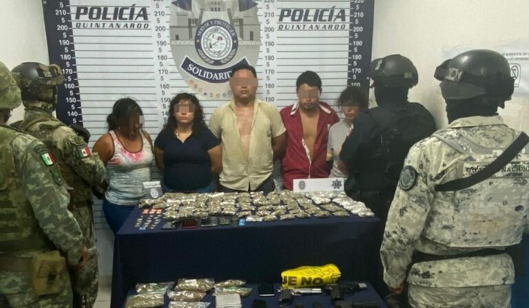 Golpe contra la delincuencia: detienen a grupo armado en Playa del Carmen