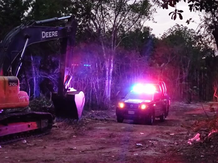 Trabajadores de obra hallan restos humanos en la Región 249 de Cancún