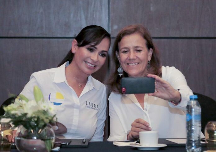 Laura Fernández recibe respaldo de Margarita Zavala
