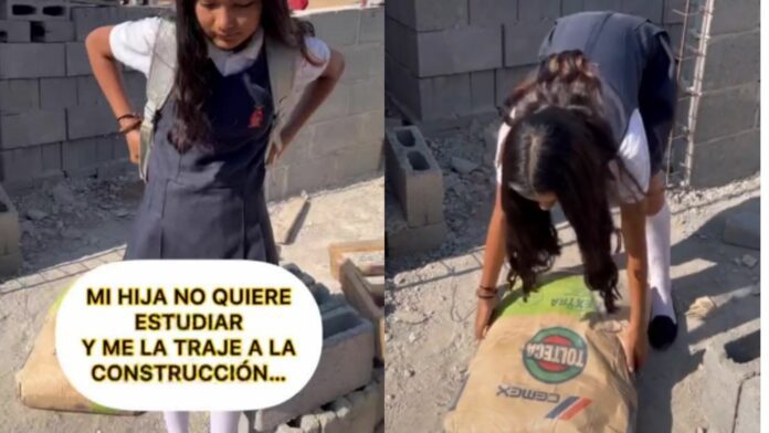 Video: Padre lleva a su hija a 