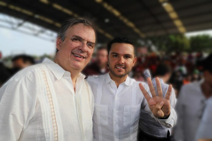 QRoo se fortalecerá con la llegada de la 4T, destaca Pablo Bustamante, en la visita de Marcelo Ebrad a Cancún 