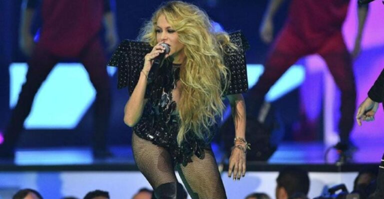 Paulina Rubio denunció que un guardia de seguridad la tocó de manera inapropiada en pleno concierto de su gira por Estados Unidos. Foto: Redes sociales