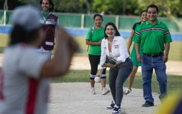 Estefanía Mercado es la candidata de la 4T en el Distrito 10 de Playa del Carmen. Busca lograr la transformación del destino. Foto: Redes de Estefanía Mercado