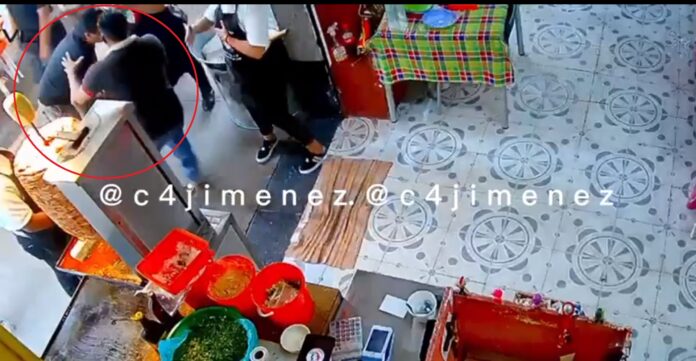 Video: Taquero salva a hombre que se atragantó con un taco