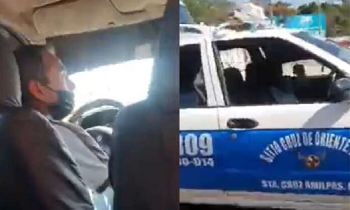 Detienen a taxista por amenazar a pasajeras en Oaxaca