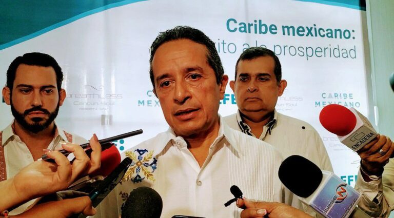 Confirma gobernador llegada de más efectivos militares y civiles a la zona norte de Quintana Roo