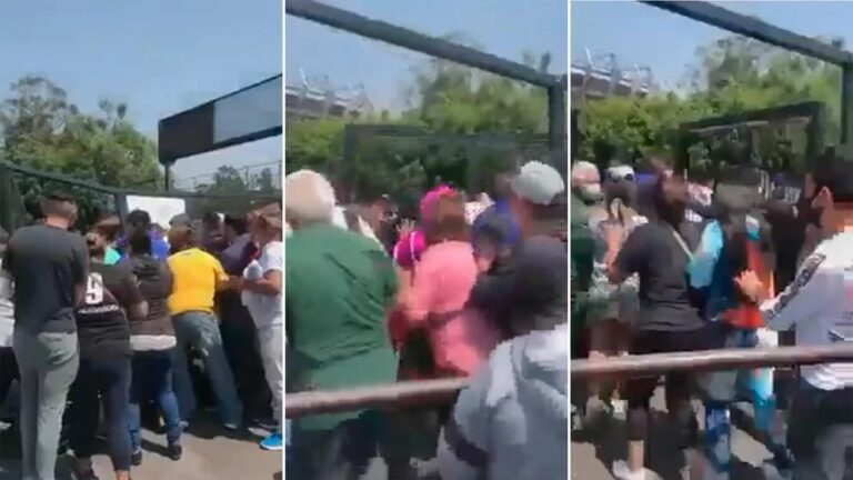 VIDEO: Se arma estampida para conseguir boletos para el América – Pachuca