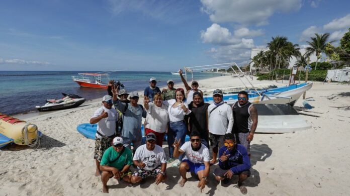 Sector náutico y ciudadanos van con Estefanía Mercado este 5 de junio