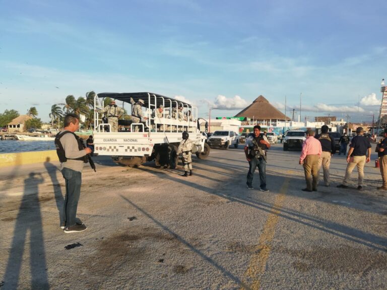 Envían a la Guardia Nacional a buscar a retenidos en Holbox