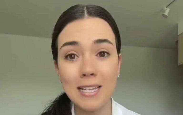 Se llama Ana Ceci y es una doctora que le respondió a AMLO tras su propuesta de traer médicos desde Cuba. Ve qué le dijo. Foto: Captura de video