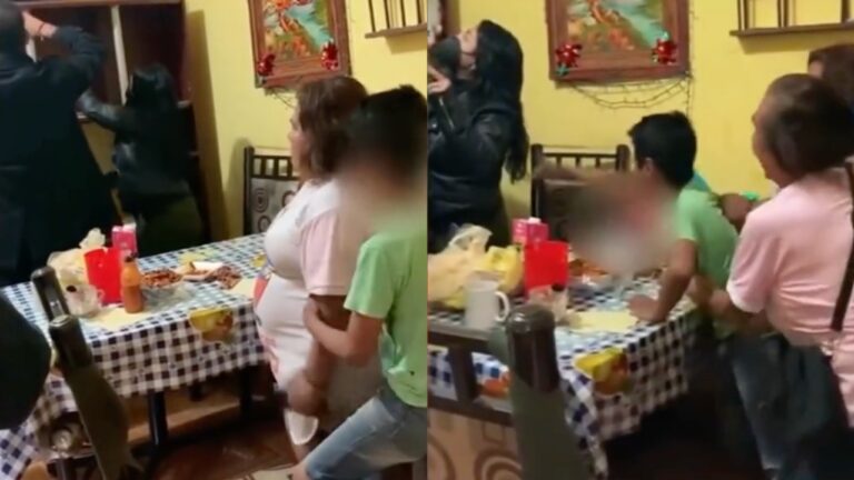 VIDEO: Embargan una casa y niño se pone a llorar y patalear por la televisión