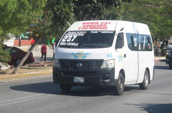 ‘No anda’ el plan de movilidad en Cancún