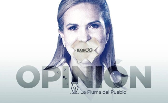 Por la veda electoral Lili Campos no se pronuncia en torno a las campañas, pero si pudiera lo haría a favor de Kira Iris.