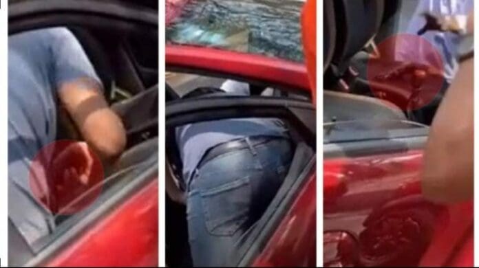 Policías del Edomex montaron un operativo ilegal y le sembraron un arma a un ciudadano que acabó detenido y exige justicia. Foto: Captura de video