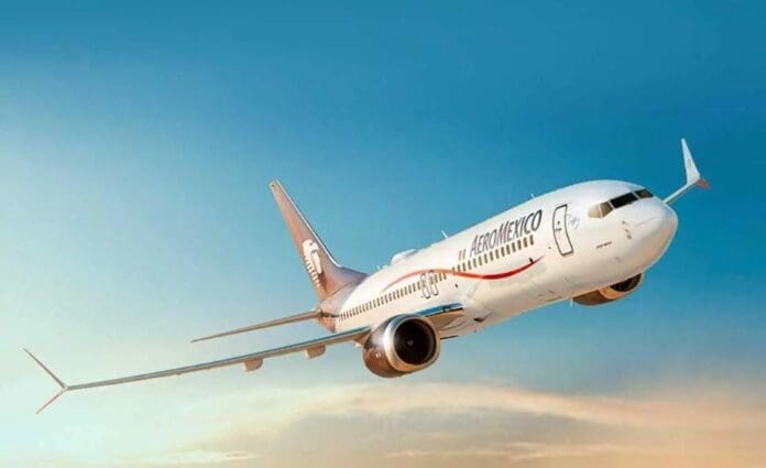 Aeroméxico confirmó que pronto ofertará más vuelos hacia y desde el AIFA, tal como lo había pedido el gobierno federal. Foto: Redes sociales