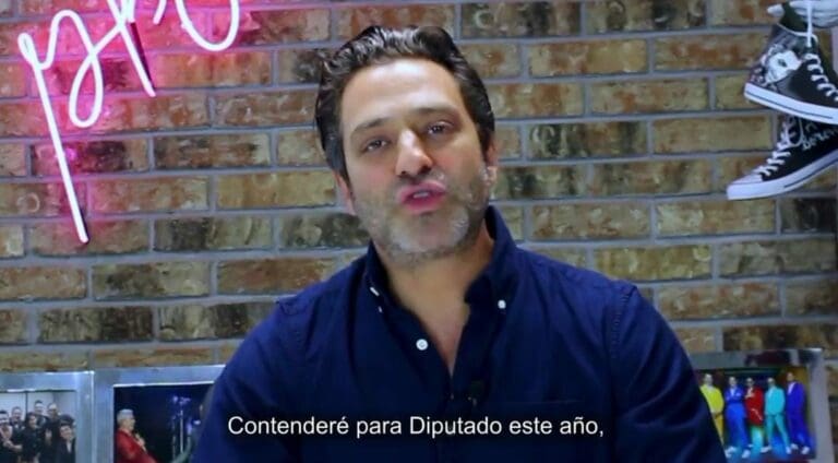 Parece que un nuevo famoso quiere entrar a la política; se trata de Ari Borovoy, quien anunció sus intenciones de ser diputado. Foto: Captura de video