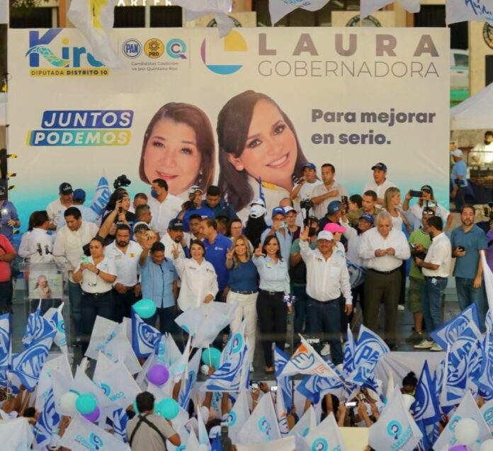 Quintana Roo se juega su futuro, y con Laura Fernández se logrará un estado próspero: Marko Cortés