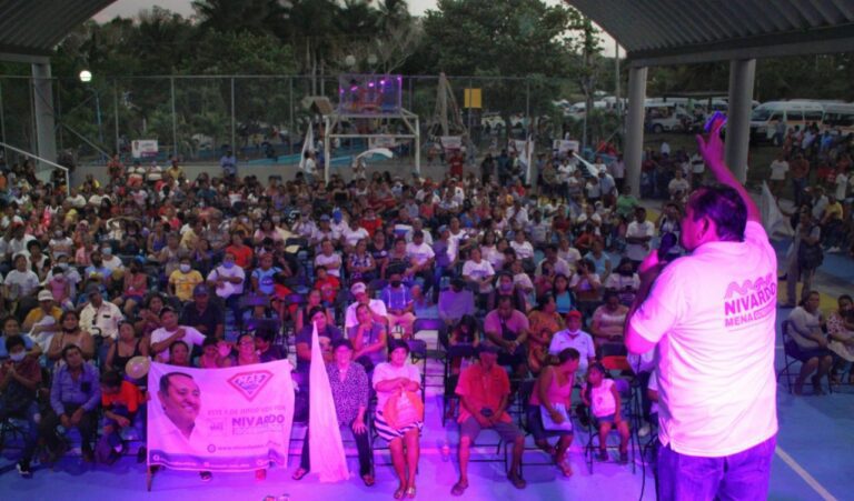 La familia será el centro de mi gobierno: Nivardo Mena