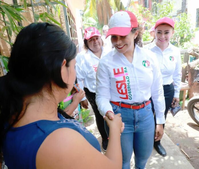 Las mujeres serán protagonistas en mi gobierno: Leslie Hendricks