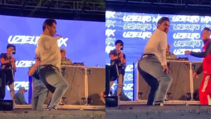 Captan al alcalde de Neza perreando intensamente