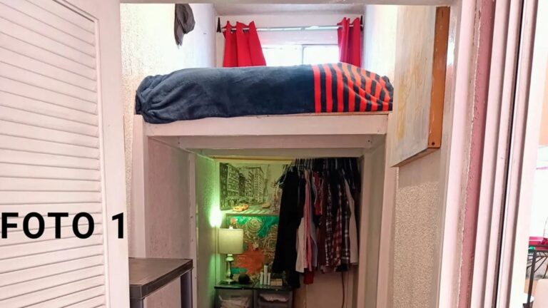 Rentan en Tijuana un cuarto del tamaño de un closet por casi 2 mil pesos al mes (FOTOS)