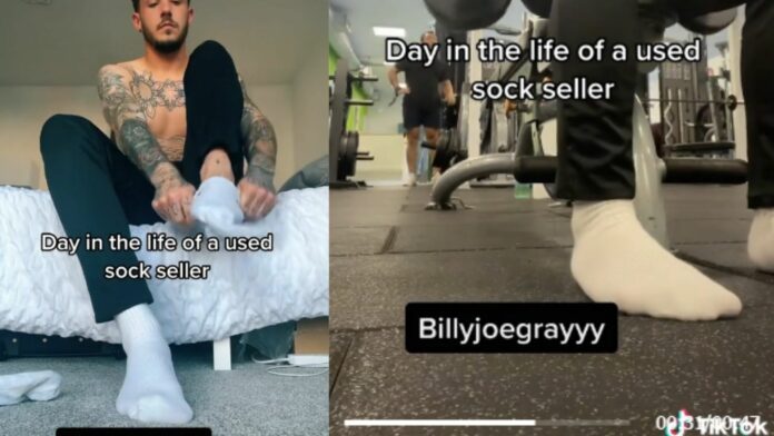 Hombre gana más de 35 mil pesos al mes vendiendo sus calcetines usados