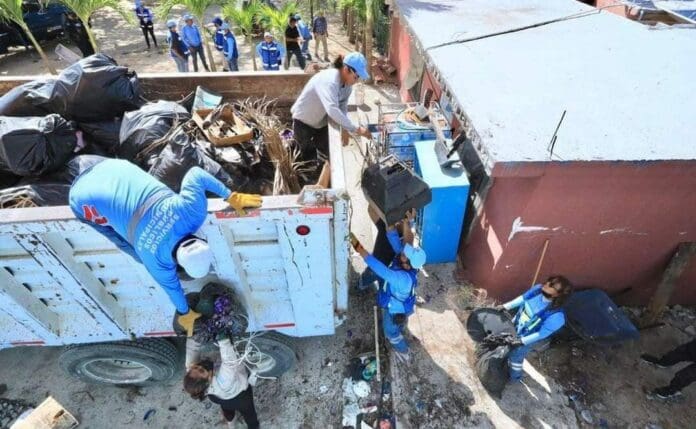 Playanses responden favorablemente ante programa de descacharrización; se han recolectado 200 toneladas