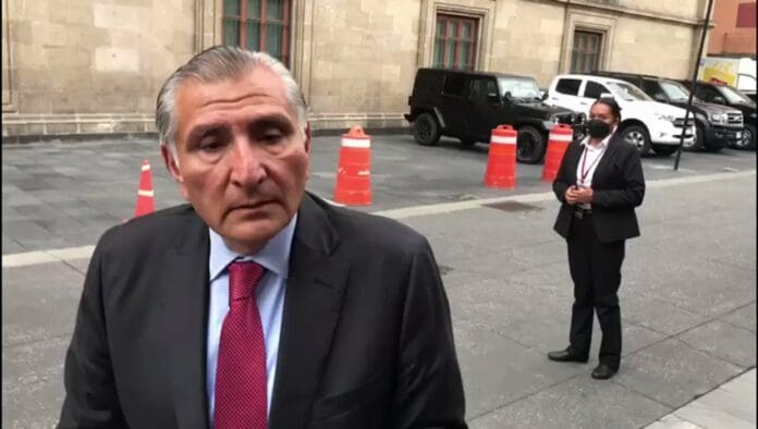 Adán Augusto niega que César Yáñez llegue a la Segob para impulsarlo en las elecciones 2024