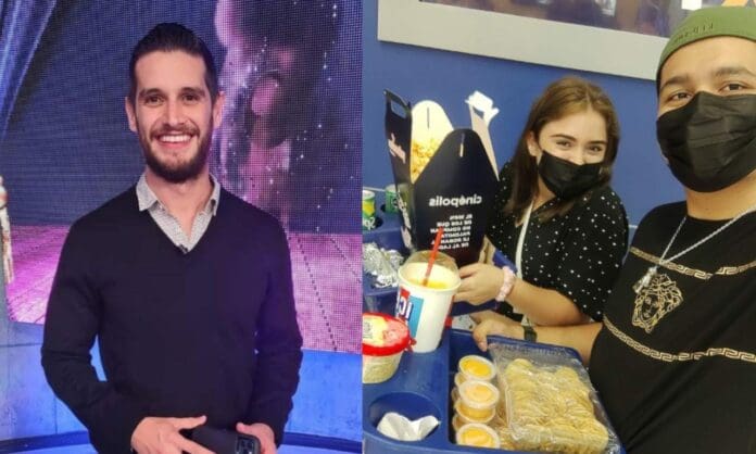 Un fan le pidió dinero al conductor de tv Adrián Marcelo para llevar a su novia al cine; el famoso le respondió y le depositó.