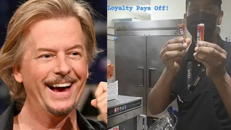 Comediante David Spade donó casi 100 mil pesos a trabajador de Burger King