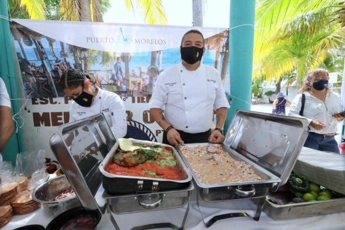 Solidaridad estuvo presente en el Festival Gastronómico del Caribe Mexicano que se llevó a cabo en Puerto Juárez promoviendo 4 platillos.