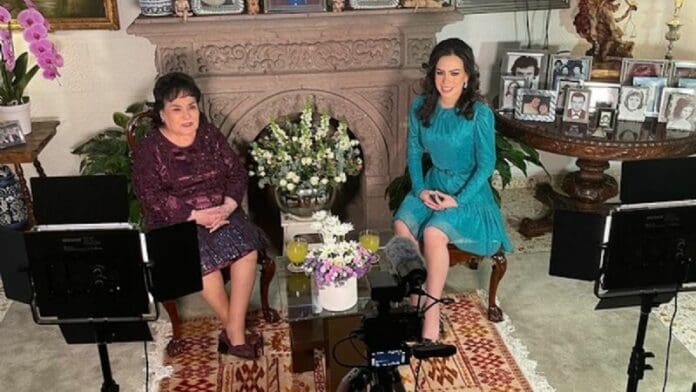 Alguien rescató un video en el que Carmen Salinas llama caballero al sujeto que asesinó a su esposa en un restaurante en la Cdmx.