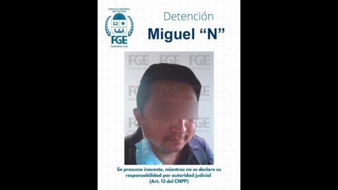 Capturan en Cozumel a sujeto acusado de difundir pornografía infantil; tenía más de 800 fotos y videos ilícitos
