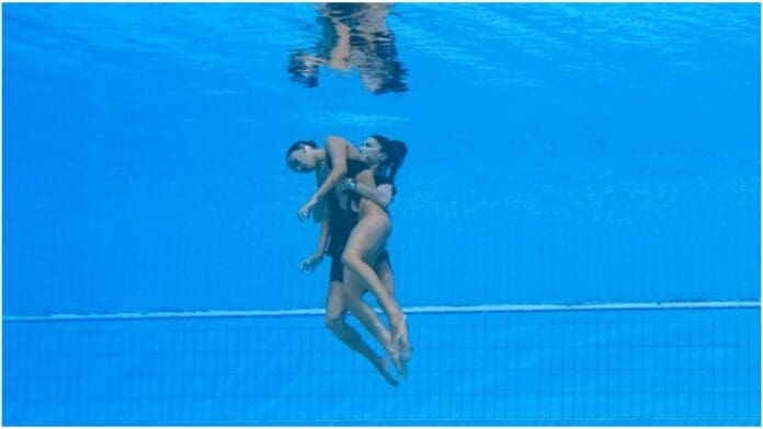 Nadadora mexicana sufrió un desmayo en plena competencia