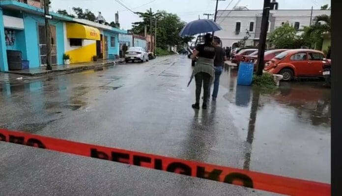 Balean a un hombre en Cozumel￼