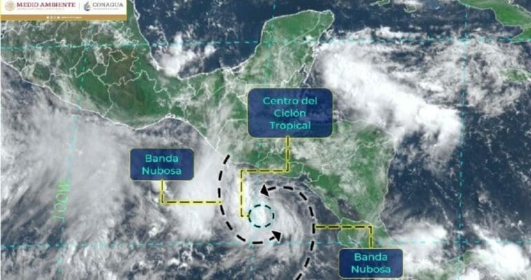 Se forma la tormenta tropical “Celia”