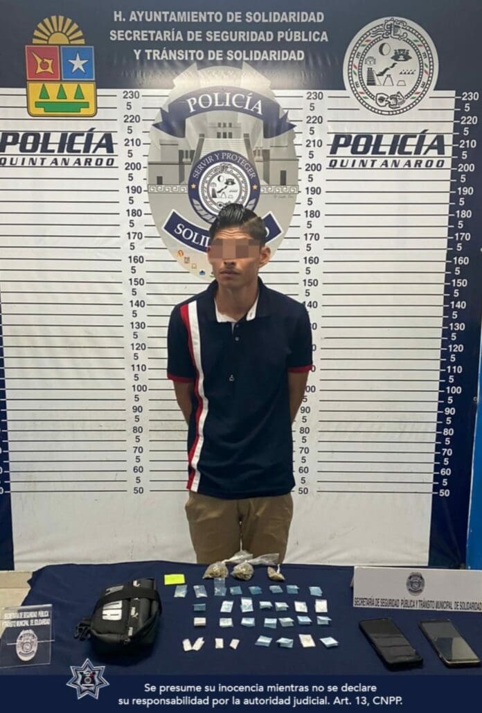 Operaba en Villas del Sol y cae por delitos contra la salud