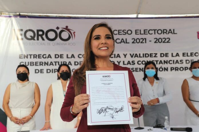 Mara Lezama, gobernadora electa de Quintana Roo