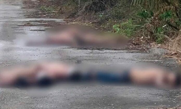 Con huellas de tortura y violencia fueron localizados siete cuerpos en San Luis Potosí. Más violencia en México. Foto: Aristegui Noticias