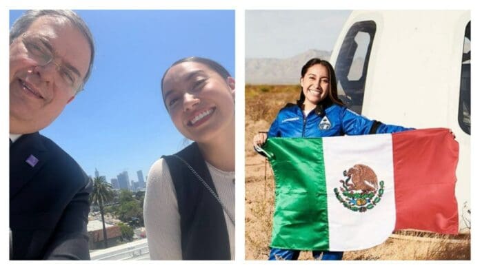 Marcelo Ebrard se reunió con la primera astronauta mexicana que llegó al espacio