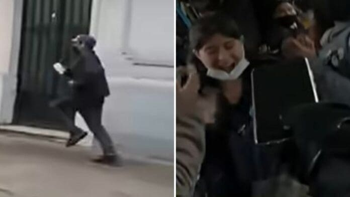 Video: Motociclista persigue a ladrón, recupera el celular y no descansa hasta encontrar a la víctima