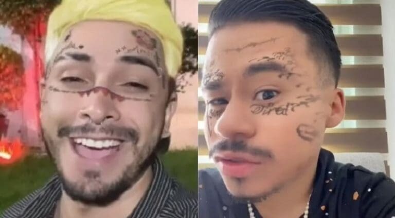 Nuevo filtro de los tatuajes de Christian Nodal se hace viral en TikTok e Instagram