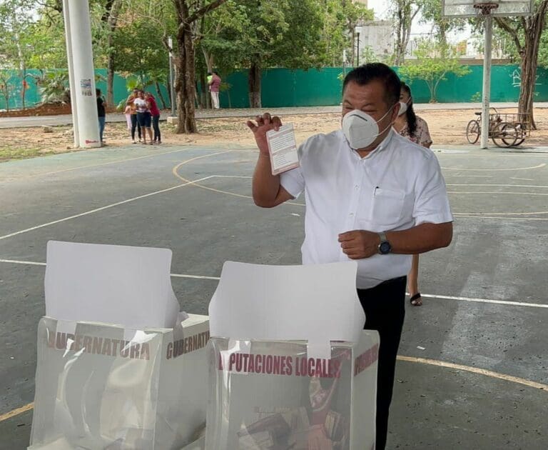 Invita Marciano Dzul a vivir la "fiesta del pueblo" que es la democracia