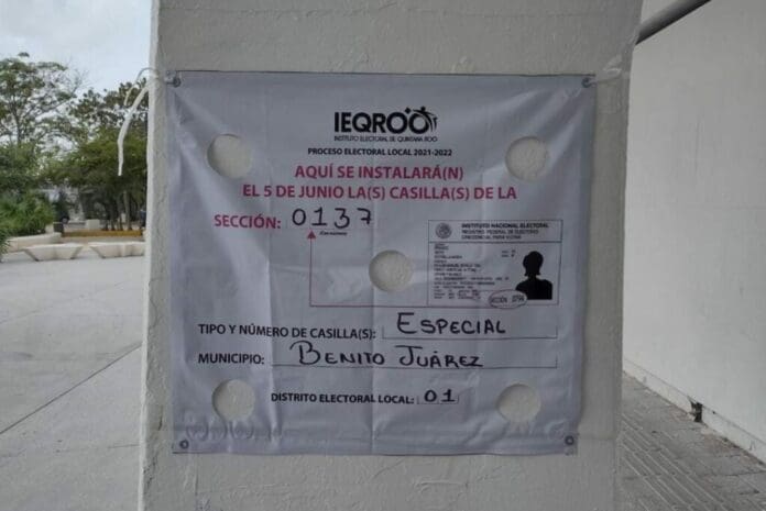 Habrá ocho casillas especiales en seis municipios de Quintana Roo. Son solo para quienes no estén en el muncipio donde les toca votar. Foto: Quinto Poder