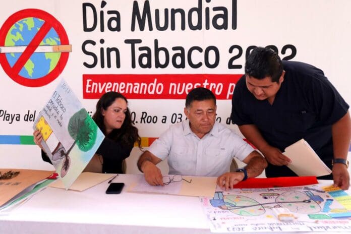 Concurso de carteles, promueve prevención del tabaquismo